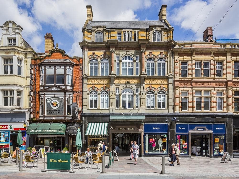 Cardiff City Centre, St Mary street