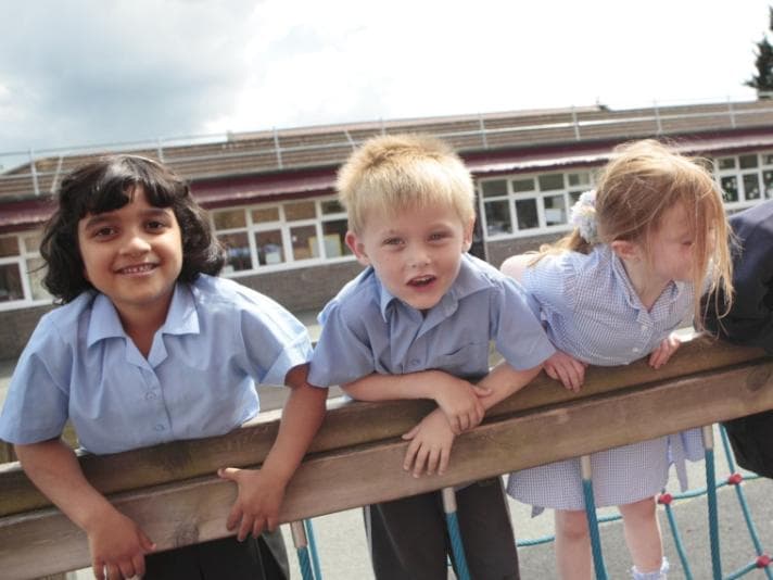 Children in playground