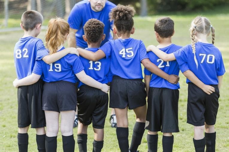 Children's football team