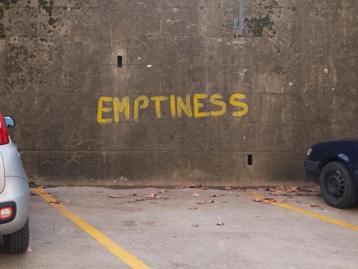 Nihilistic graffiti