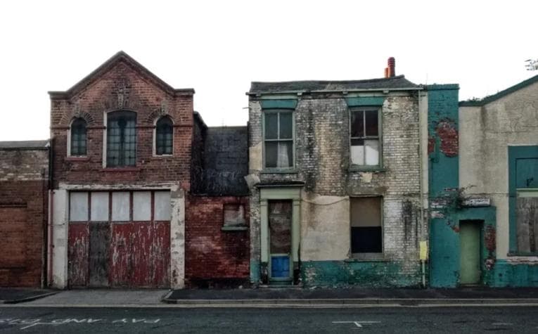 Derelict buildings