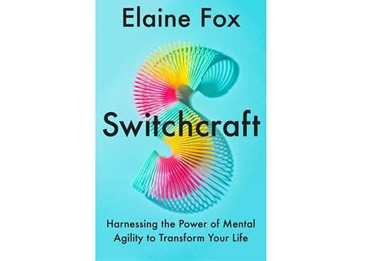 The front cover of Elaine Fox's book, Switchcraft