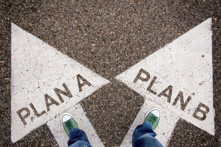 Choice between Plan A and Plan B