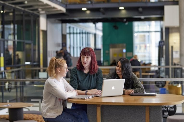 Students at Lincoln university