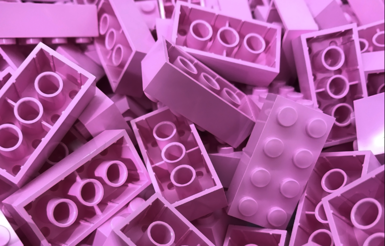 Pink LEGO