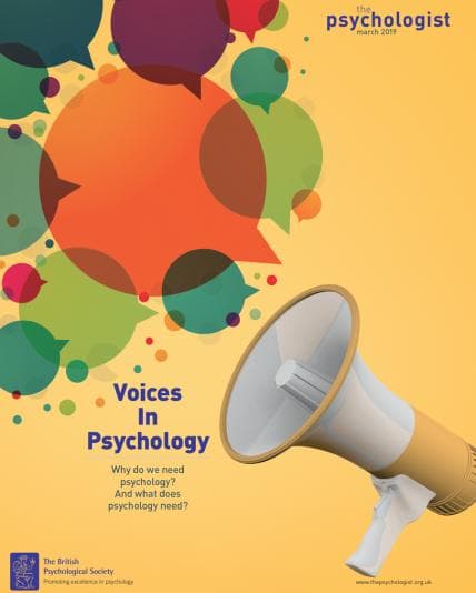 Psychologist front cover March 2019