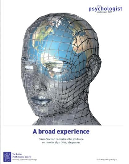 Psychologist front cover September 2017