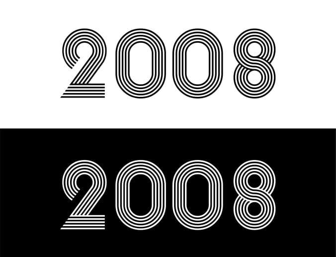 2008 year graphic