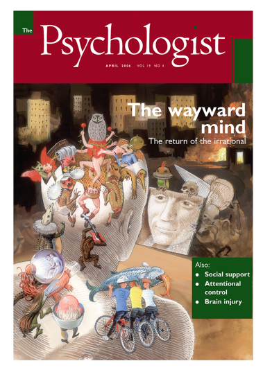 Psychologist front cover April 2006