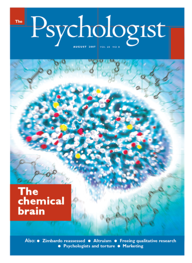 Psychologist front cover August 2007