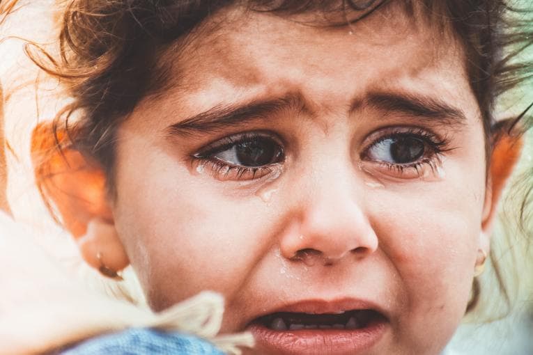 Child crying