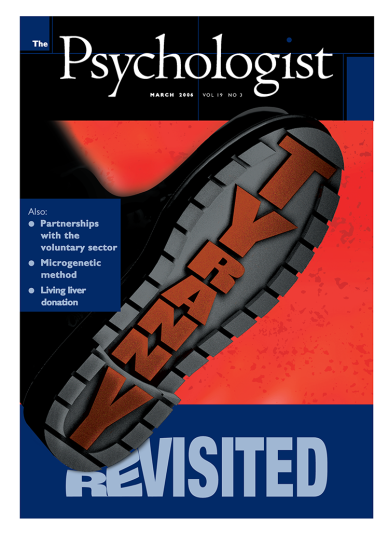 Psychologist front cover March 2006