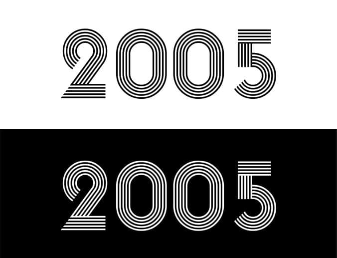 2005 year graphic