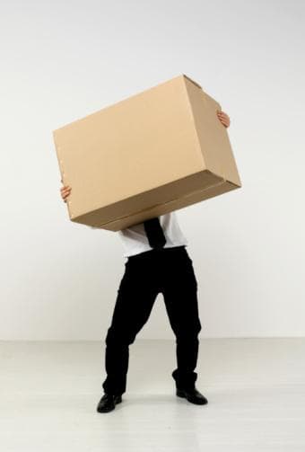 Person Carrying a box