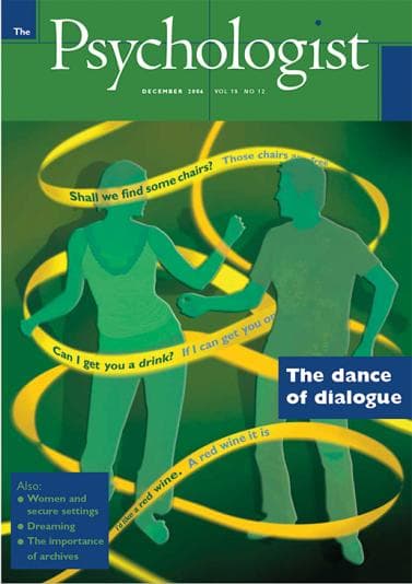 The Psychologist December 2006 cover