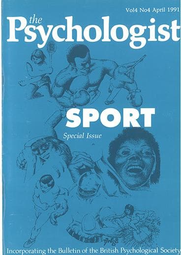 The Psychologist April 1991 cover