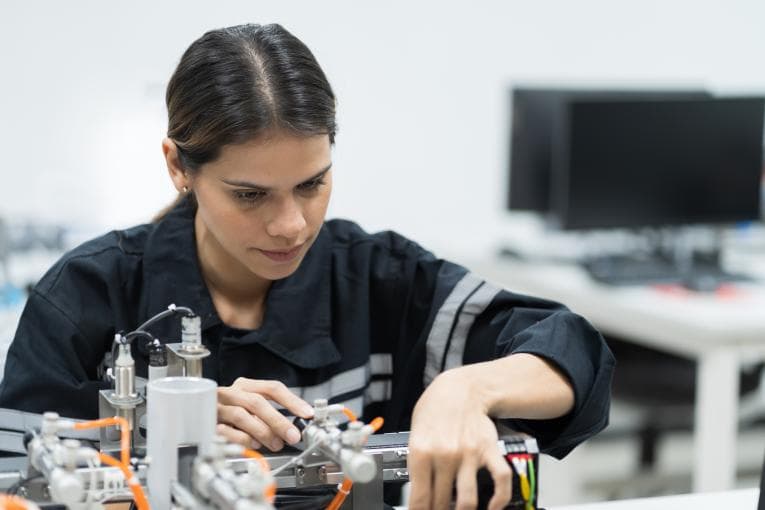 Female engineer