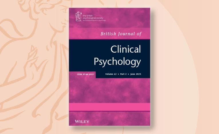 British Journal of Clinical Psychology front ocover