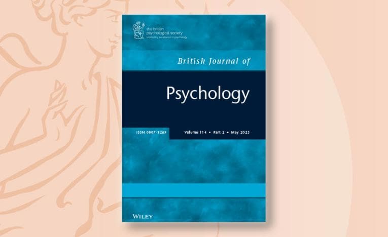 British Journal of Psychology front cover