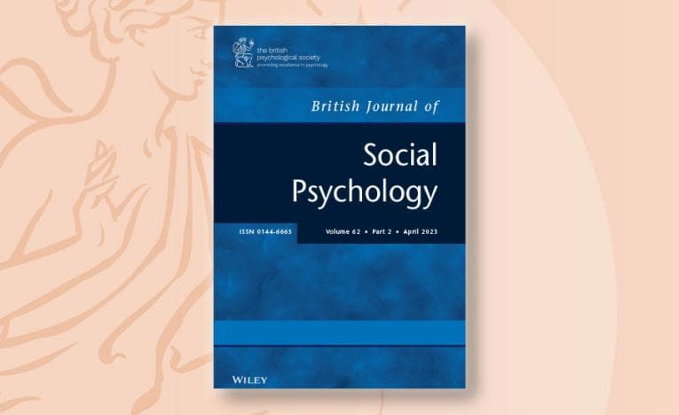 British Journal of Social Psychology front cover