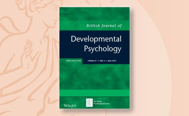 British Journal of Developmental Psychology front cover