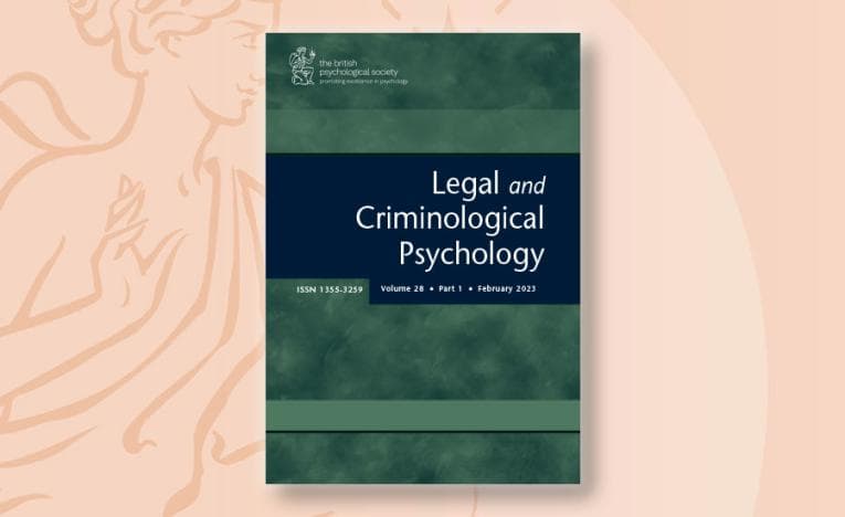 Legal and Criminological Psychology front cover