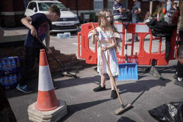 Southport clean up