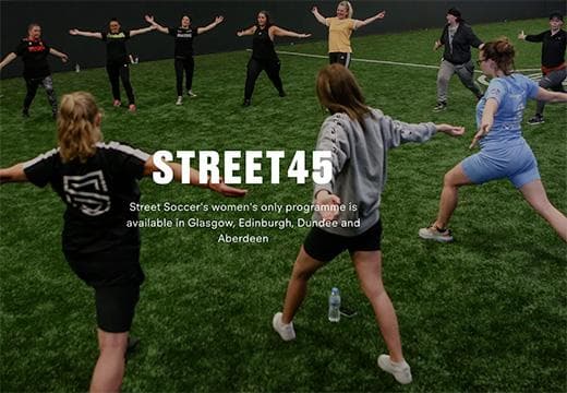 Street45 women's soccer programme